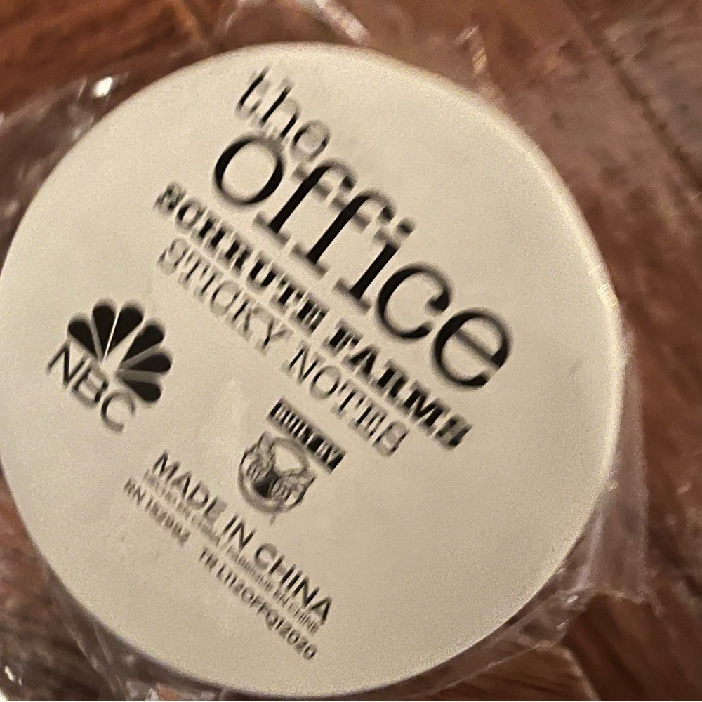 THE OFFICE SCHRUTE FARMS STICKY NOTES DWIGHT DUNDER MIFFLIN BRAND